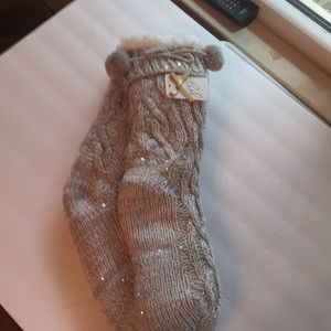 Warm slipper socks